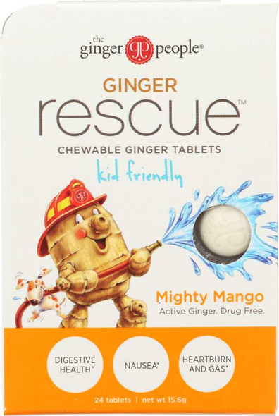 GINGER PEOPLE: Ginger Rescue Mighty Mango, 0.55 oz New