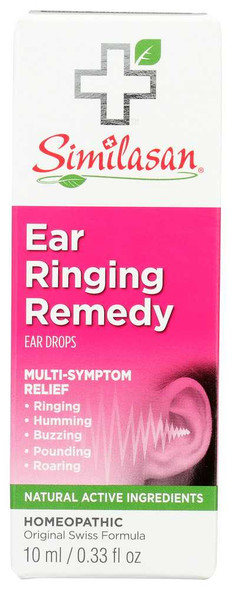 SIMILASAN: Ear Drops Ringing Remedy, .33 oz New