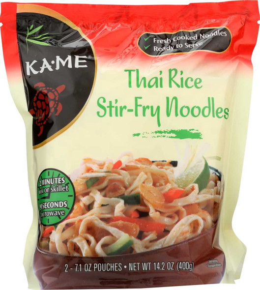 KA ME: Noodle Pack of 2 Stir Fry Thai Rice, 14.2 oz New