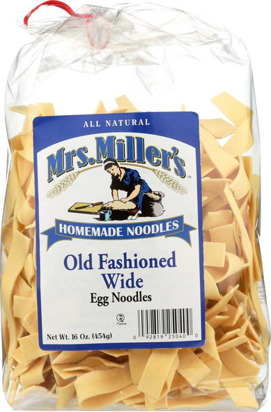 MRS. MILLER'S: Old Fashioned Wide Egg Noodles, 16 oz New