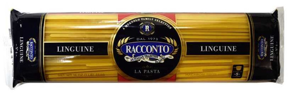 RACCONTO: Wide Linguine Pasta, 16 oz New