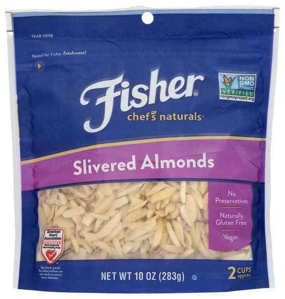 FISHER: Almonds Slivered, 10 OZ New
