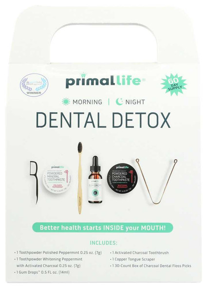 PRIMAL LIFE ORGANICS: Kit Dental Detox, 1 KT New
