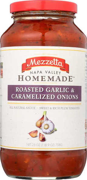 MEZZETTA: Napa Valley Bistro Roasted Garlic Pasta Sauce, 25 oz New