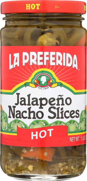 LA PREFERIDA: Pepper Jlpno Slc Hot, 11.5 oz New