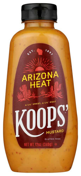 KOOPS: Mustard Sqz Arizona Heat, 12 oz New
