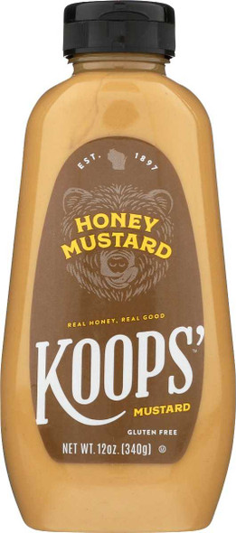 KOOPS: Mustard Sqz Honey, 12 oz New