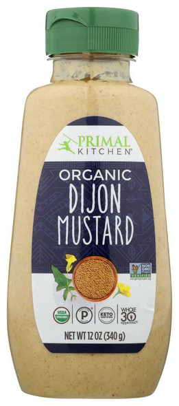 PRIMAL KITCHEN: Organic Dijon Mustard, 12 oz New