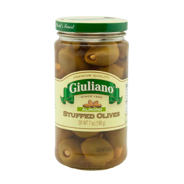 GIULIANO: Olive Stfd Almond, 6.5 oz New
