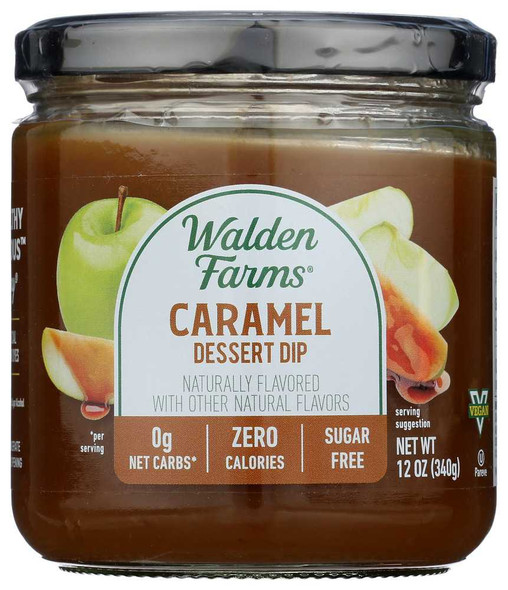 WALDEN FARMS: Caramel Dip Calorie Free, 12 oz New