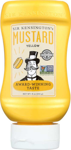 SIR KENSINGTONS: Mustard Yellow Squeeze, 9 oz New