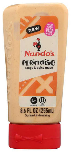 NANDO'S: Perinaise Tangy & Spicy Original Mayo, 8.60 oz New