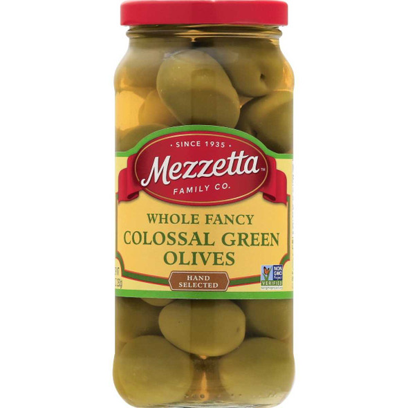 MEZZETTA: Olive Colossal Fancy, 10 oz New