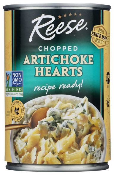 REESE: Chopped Artichoke Hearts, 14 oz New