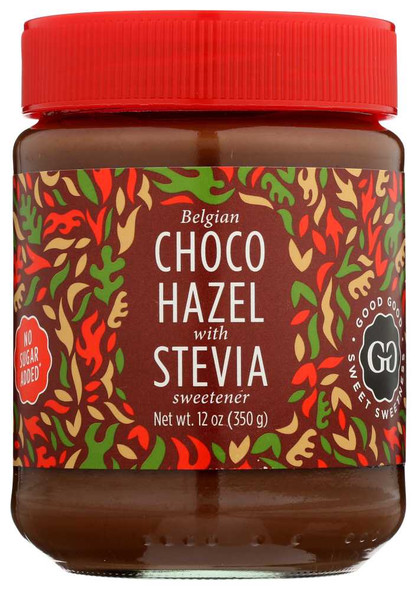 GOOD GOOD: Choco Hazel With Stevia Spread, 12 oz New