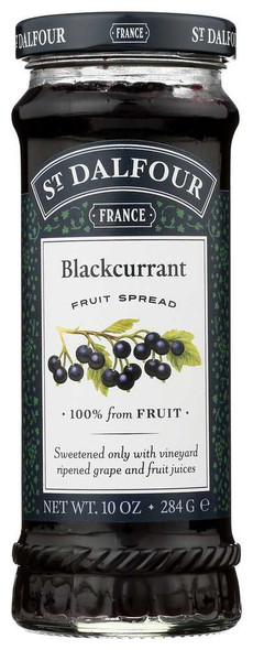 ST DALFOUR: Black Currant, 10 oz New