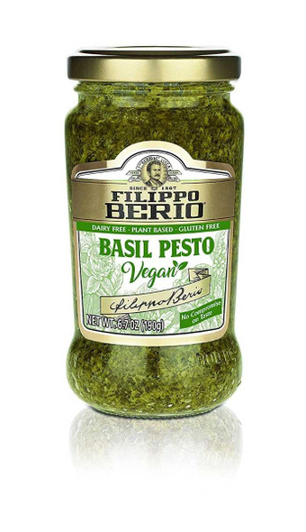 FILIPPO BERIO: Vegan Basil Pesto, 6.7 oz New