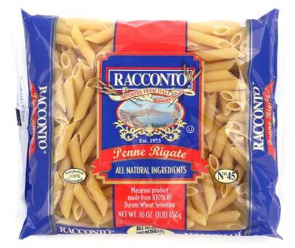 RACCONTO: Penne Rigate Macaroni, 16 oz New
