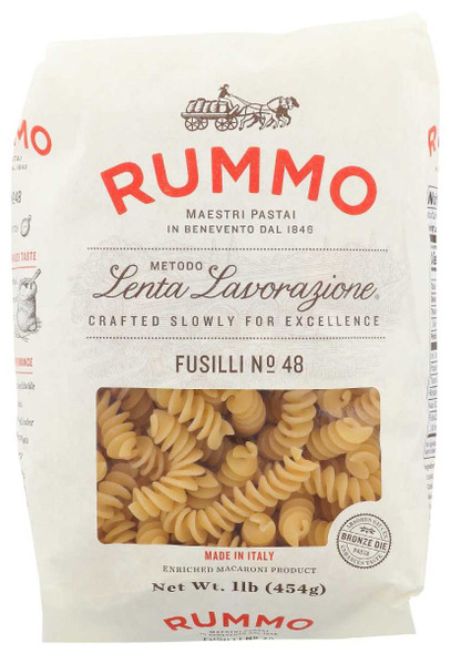 RUMMO: Fusilli Pasta, 1 lb New