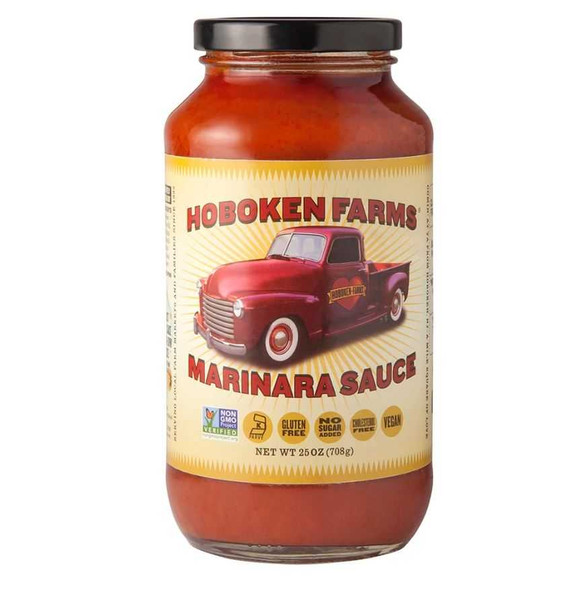 HOBOKEN FARMS: Marinara Sauce, 25 oz New