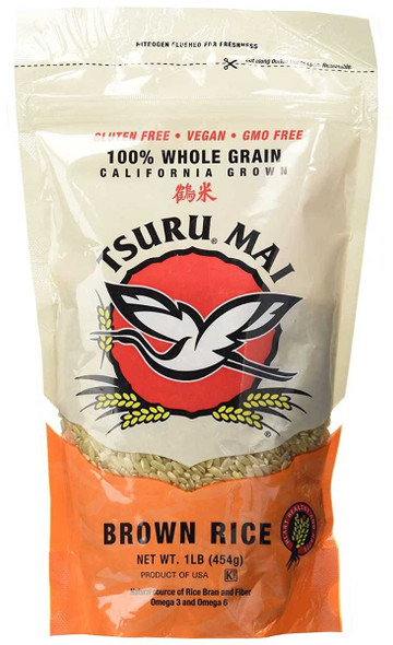 TSURU MAI: Brown Rice, 16 oz New