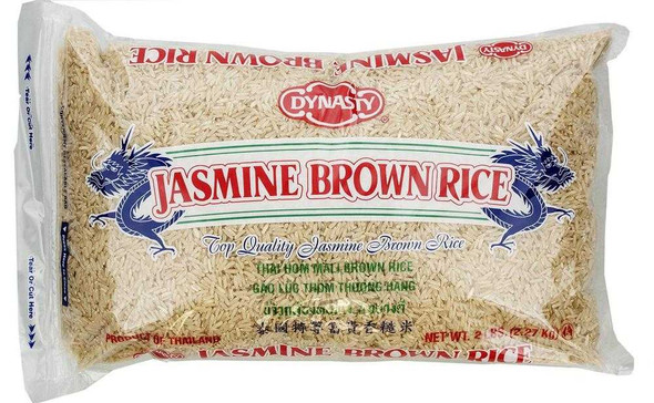 DYNASTY: Jasmine Brown Rice, 2 lb New