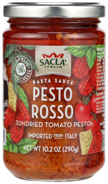 SACLA: Pesto Rosso Pasta Sauce, 10.2 oz New