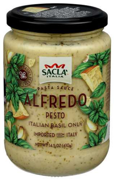 SACLA: Alfredo Pesto Pasta Sauce, 14.5 oz New