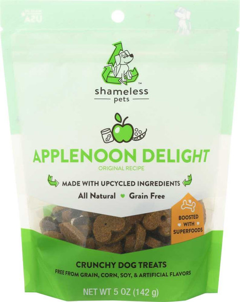 SHAMELESS PETS: Treat Dog Applenoon Delight, 5 oz New