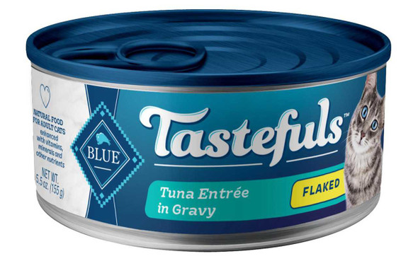 BLUE BUFFALO: Cat Tstful Tuna In Gravy, 5.5 oz New