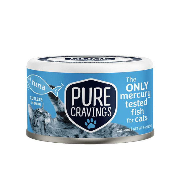 PURE CRAVINGS: Tuna Cutlets Gravy, 3 oz New