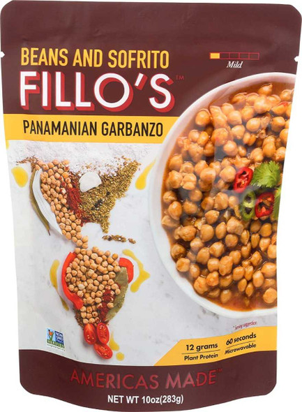 FILLOS: Beans Garbanzo Panamanian, 10 oz New
