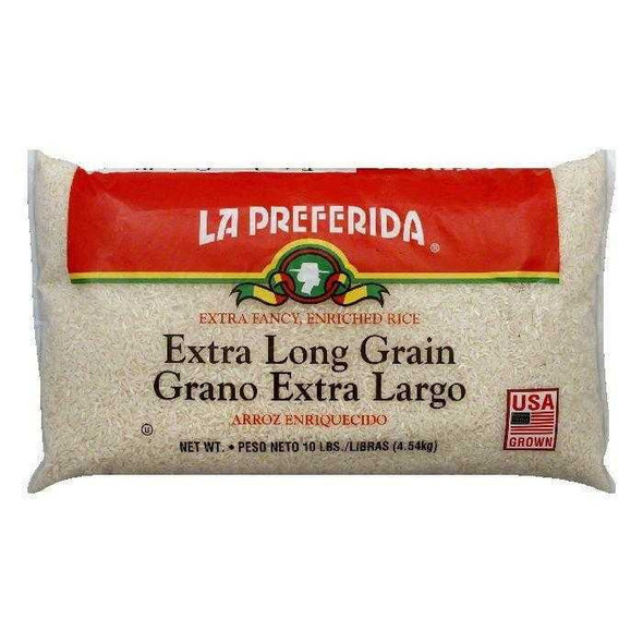 LA PREFERIDA: Extra Long Grain White Rice, 10 lb New