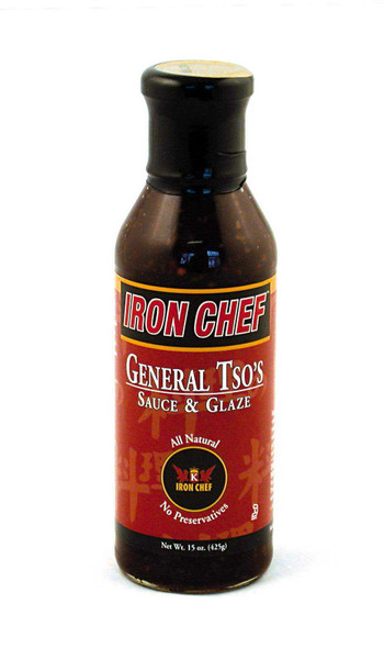 IRON CHEF: Sauce & Glaze General Tso's, 15 oz New