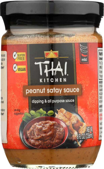 THAI KITCHEN: Peanut Satay Sauce, 8 oz New