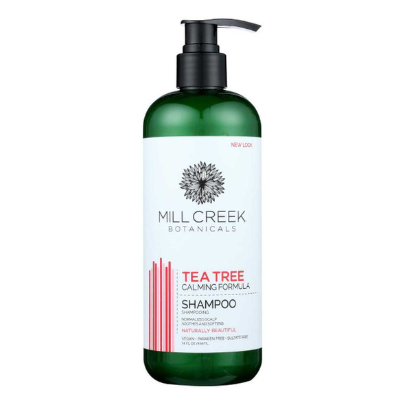MILLCREEK: Tea Tree Shampoo, 14 oz New