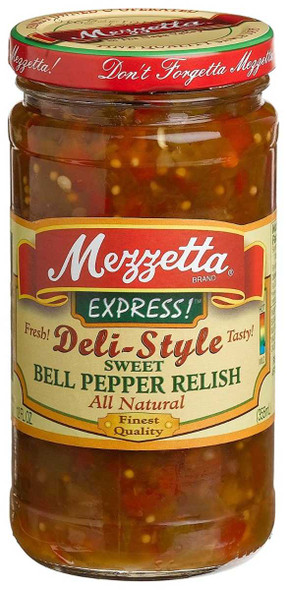 MEZZETTA: Sweet Bell Pepper Relish, 12 oz New
