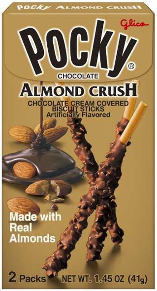 GLICO: Pocky Almond Crush, 1.45 oz New