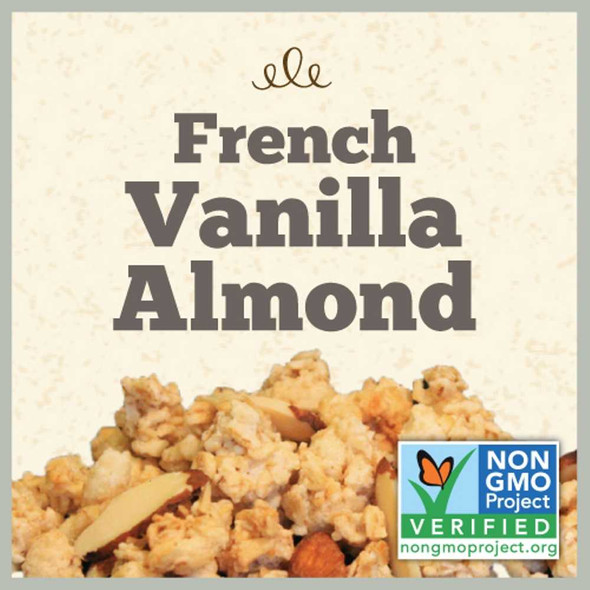 GOLDEN TEMPLE: Natural French Vanilla Almond Granola, 25 Lb New