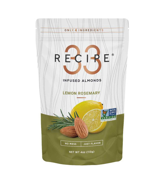 RECIPE 33: Almonds Lemon Rosemry Inf, 4 oz New