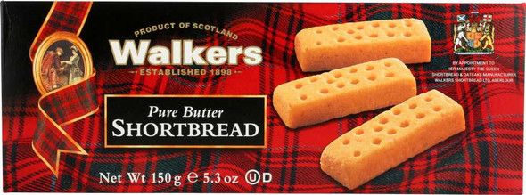 WALKERS: Pure Butter Shortbread Fingers, 5.3 oz New