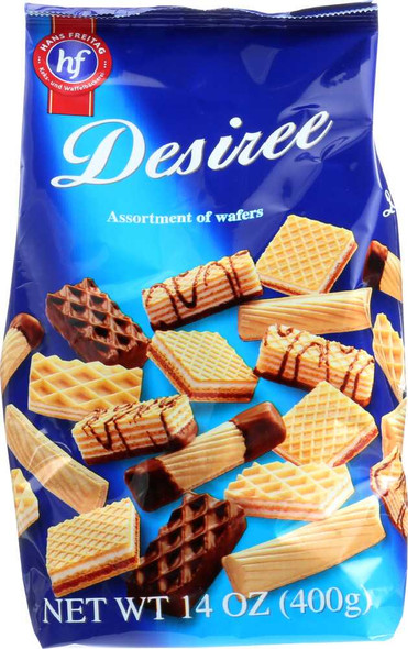 HANS FREITAG: Desiree Wafer Cookies, 14 oz New