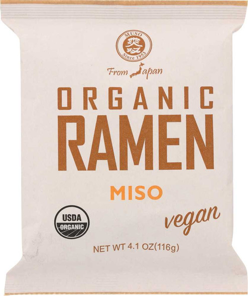 MUSO FROM JAPAN: Organic Japanese Ramen Miso, 4.1 oz New