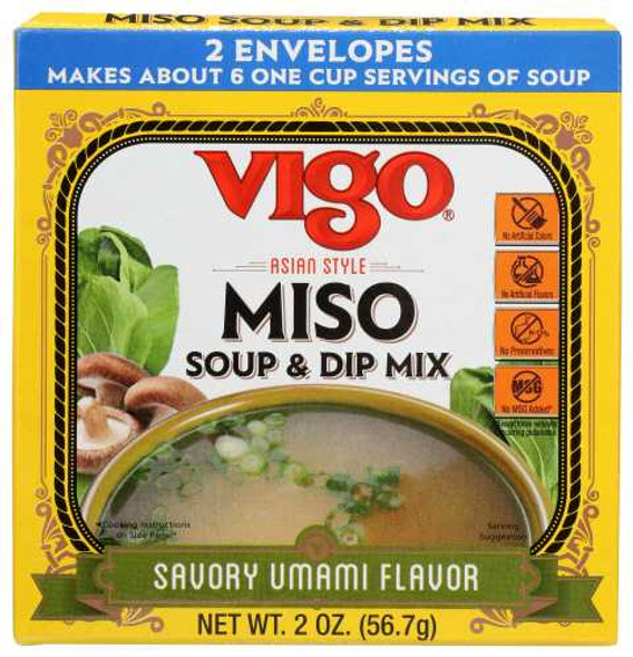 VIGO: Dip Miso Soup Dip Mix, 2 oz New