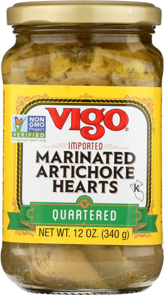 VIGO: Artichoke Heart Mrntd, 12 oz New