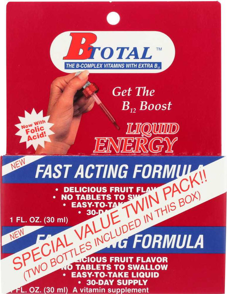 SUBLINGUAL: B-Total Twin Pack, 2 oz New
