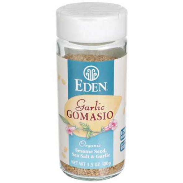 EDEN FOODS: Garlic Gomasio (Sesame Salt) Organic, 3.5 OZ New