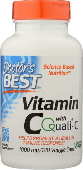 DOCTORS BEST: Vitamin C With Qc 1000Mg, 120 vc New