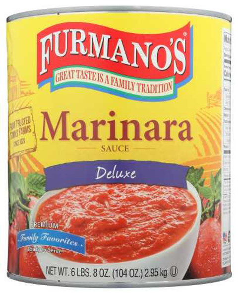FURMANO: Sauce Pasta Marinara, 104 oz New