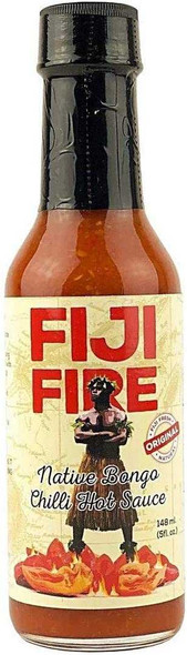 FIJI FIRE: Native Bongo Chilli Hot Sauce, 5 FO New